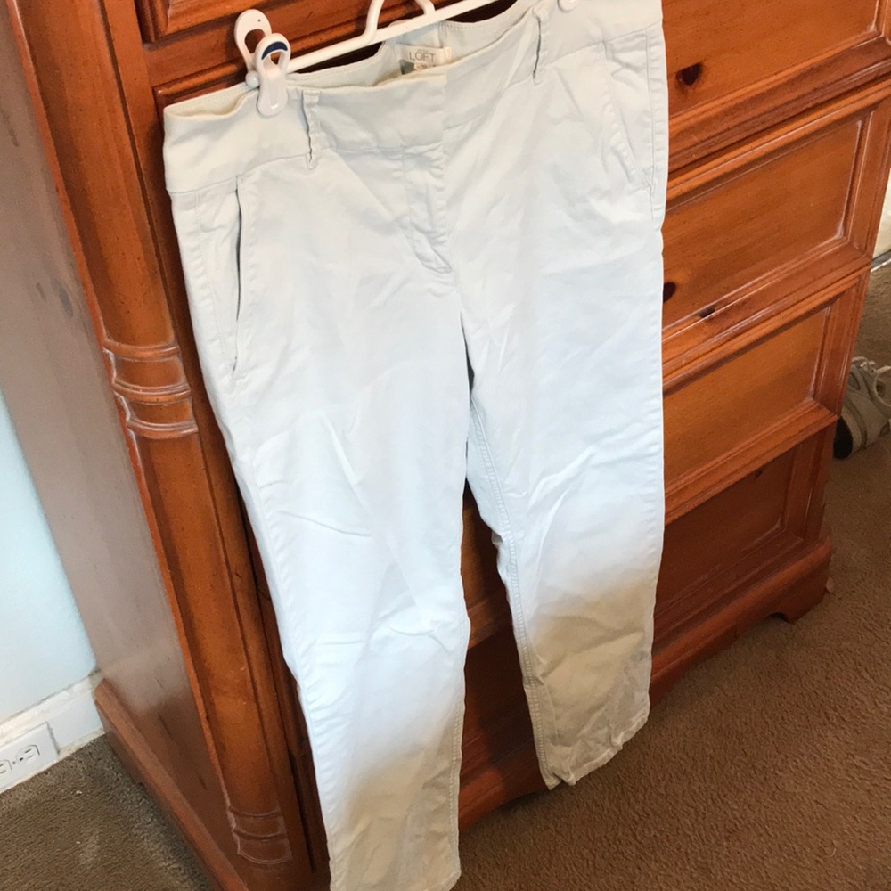 Loft Ankle Chinos.